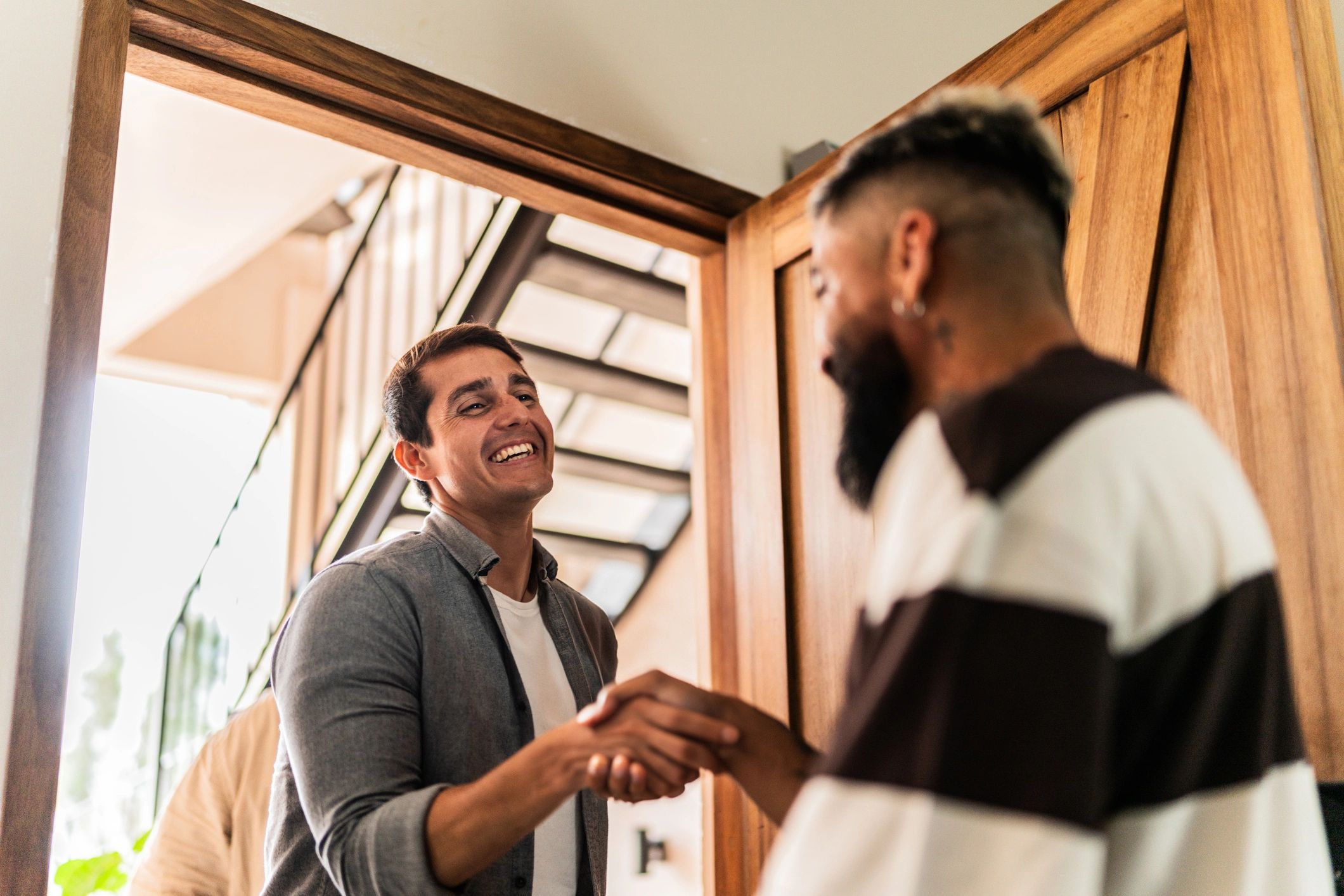 Customer portrait for testimonial